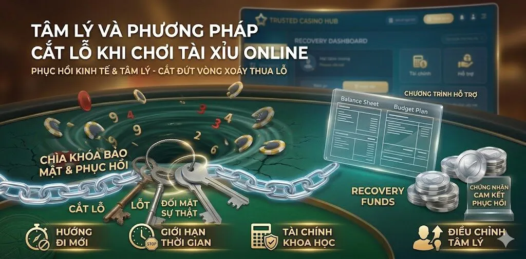 Tâm lý và Phương pháp cắt lỗ khi chơi tài xỉu online
